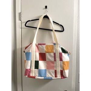 NWOT Ban.do Weekender Bag | Colorful Checks